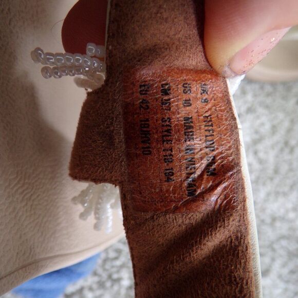 FitFlop white beaded platform sandals 10 - Picture 8 of 10